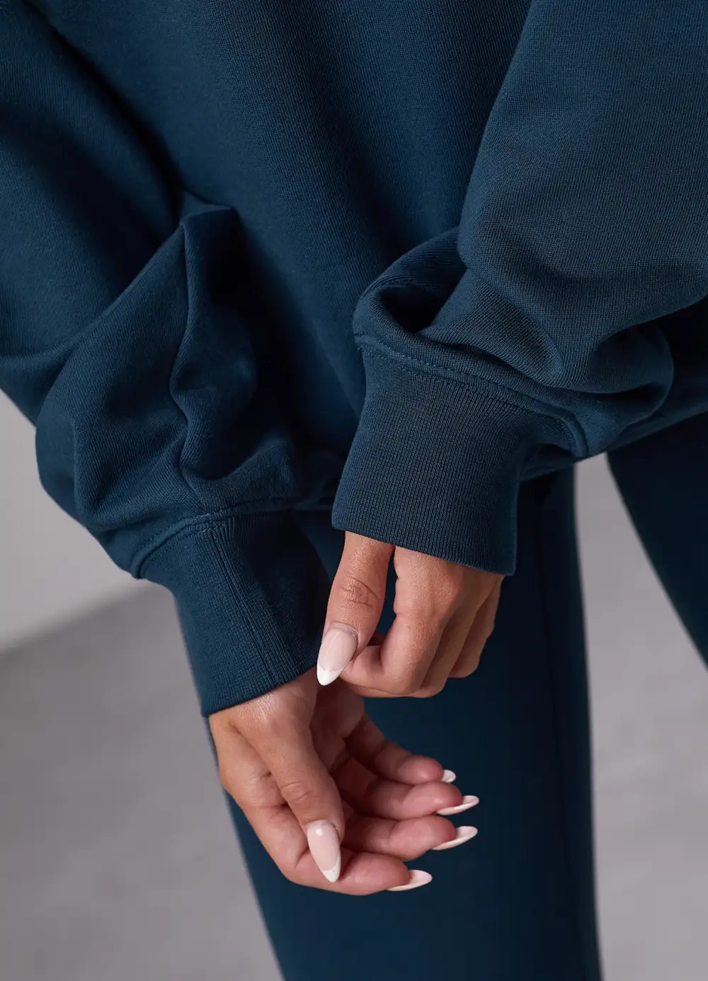 GKW Sports Luxe Rib Collar Funnel - Rich Blue