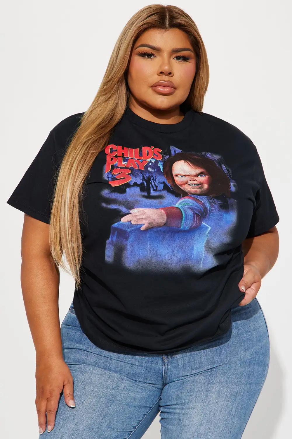 Chuckie Child's Play Graphic Tshirt - Black