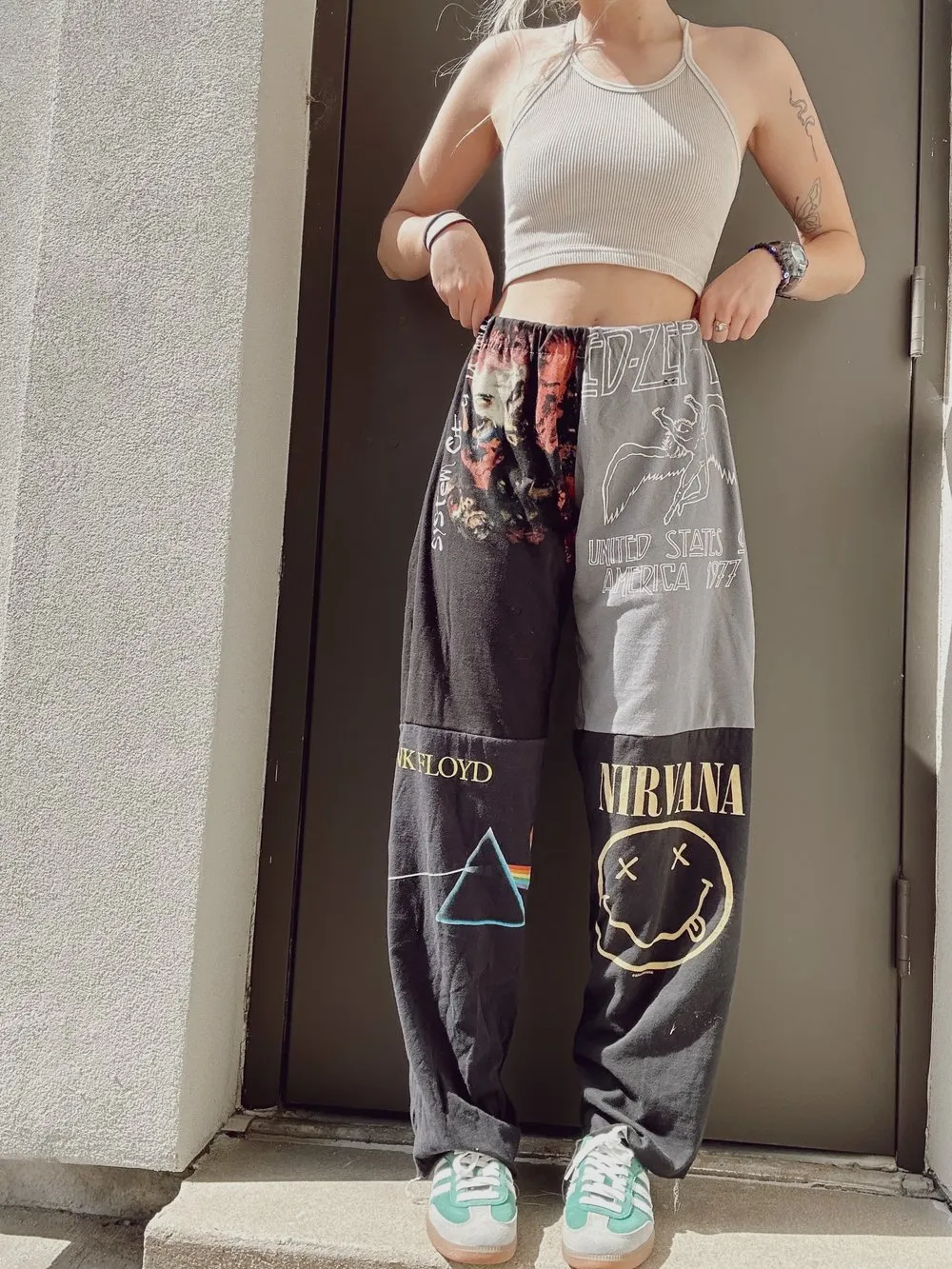 PINK FLOYD BAND TEE PANTS