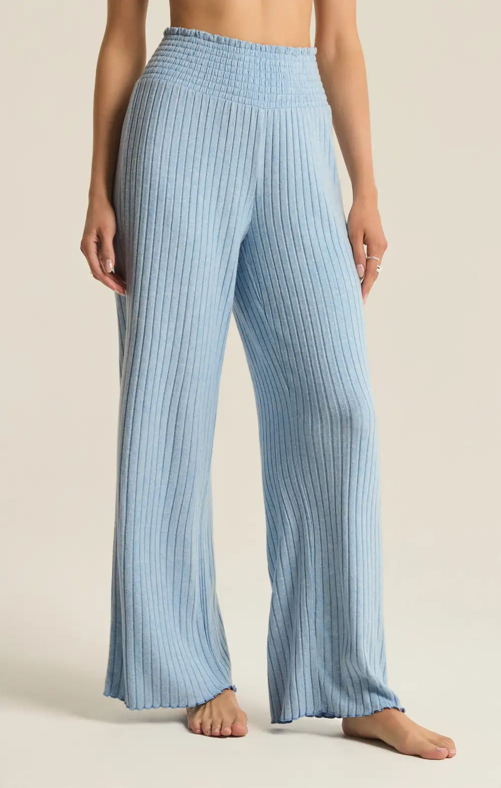 Dawn Smocked Rib Pant