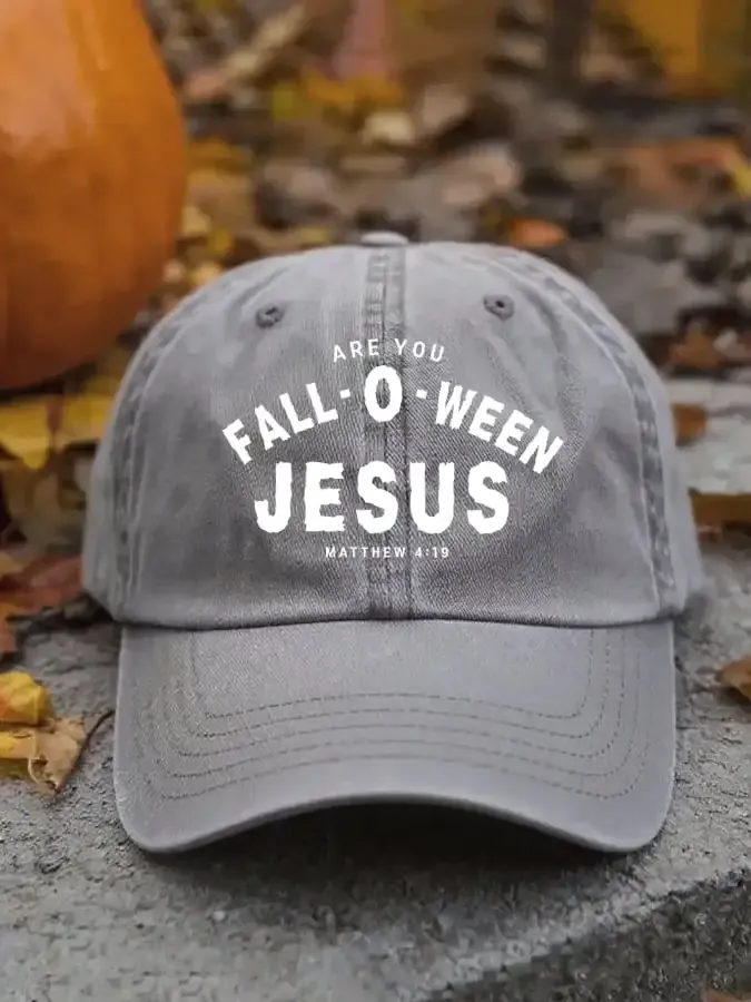 Unisex Are You Fall-O-Ween Jesus Baseball Cap