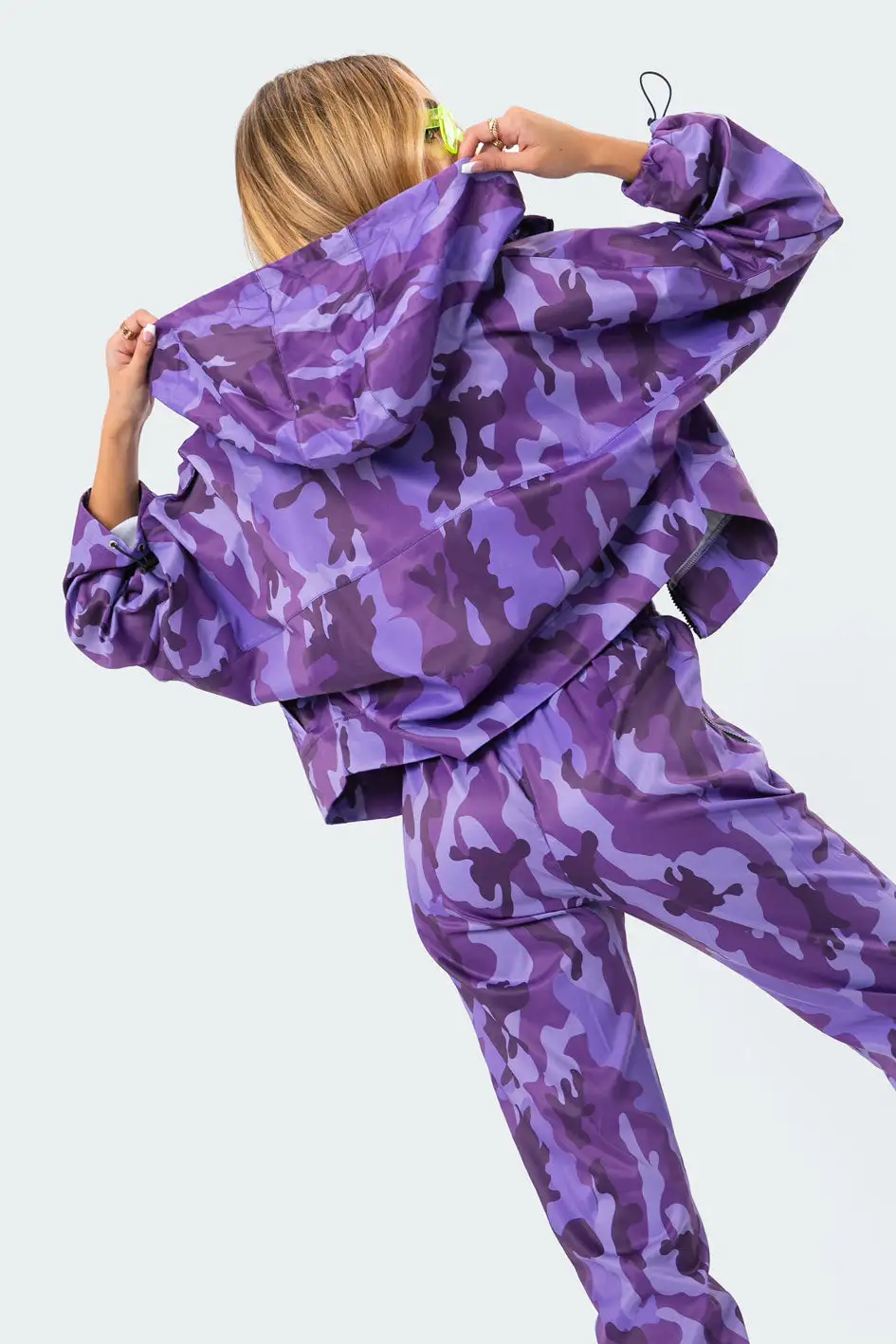Vicky Camo Nylon Jacket