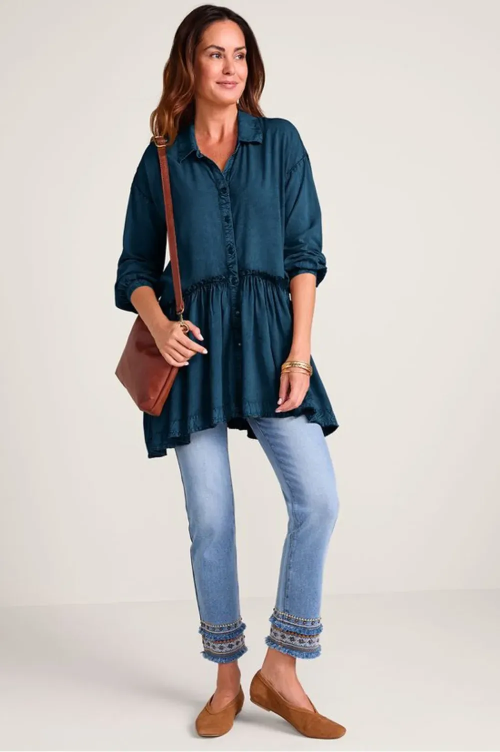 Folklore Long Sleeve Big Shirt