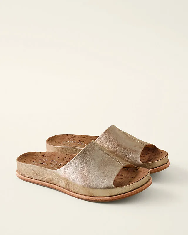 Kork-Ease® Tutsi Leather Slides