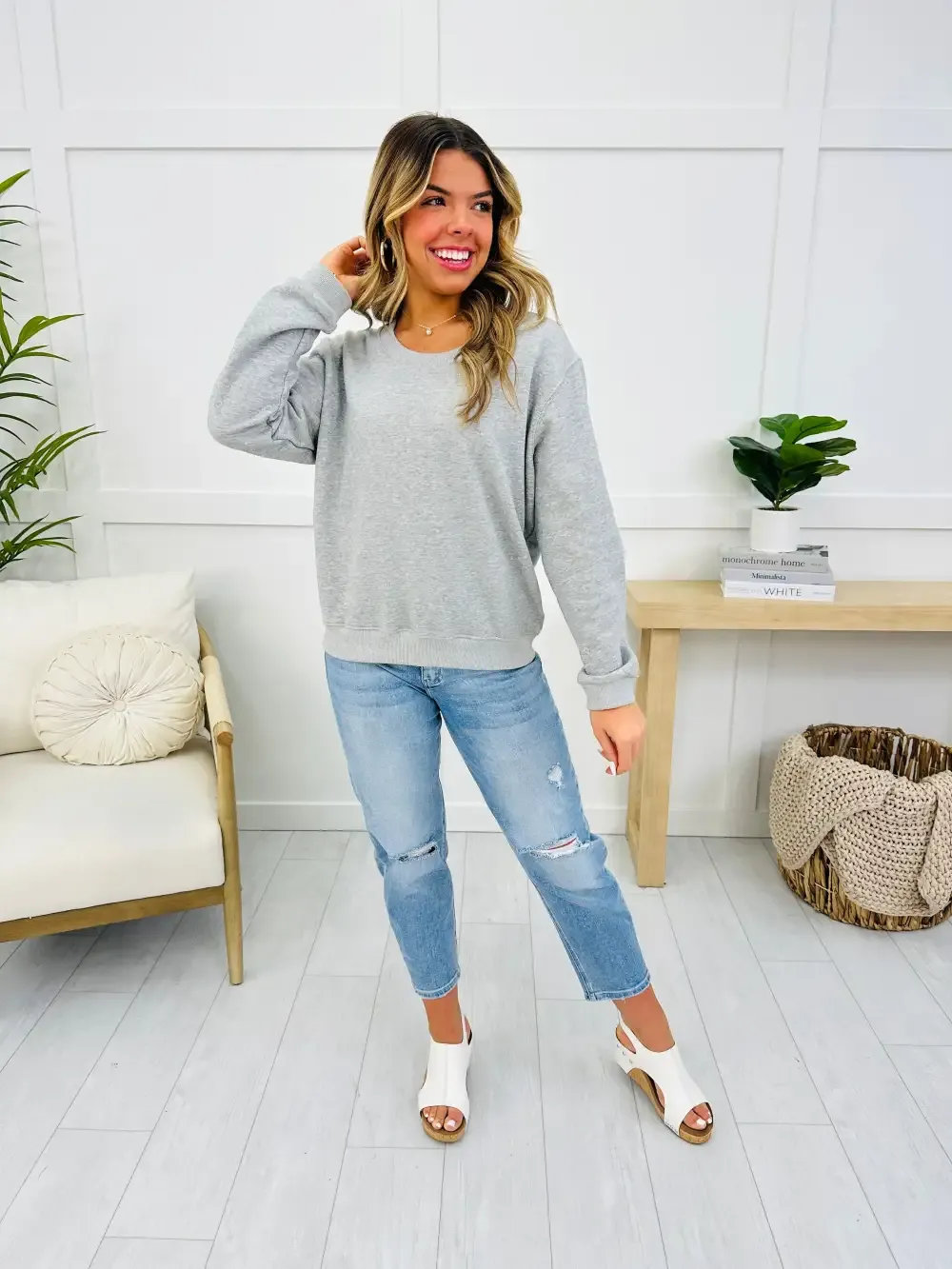 REG/CURVY MOCO Exclusive Basic Babe Pullover- Multiple Colors!