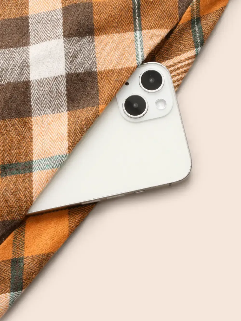 Elastic Plaid Asymmetrical Hem Dress