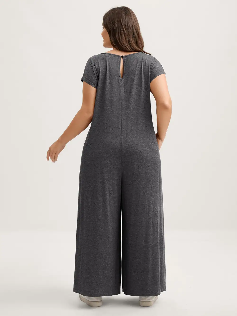 Supersoft Waist-Contouring Wide-Leg Jumpsuit