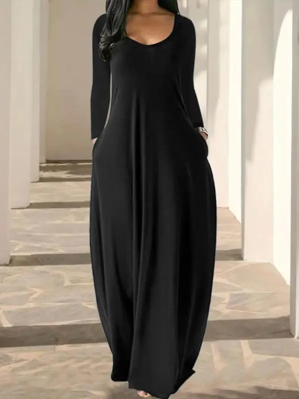 Women’s Leopard Print Long Sleeve Nightgown