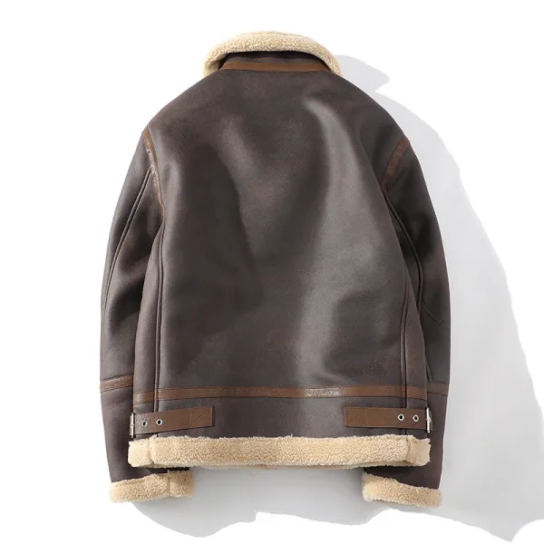 The Flying Tigers Men's Sheepskin Bomber Jacket Luc. 103