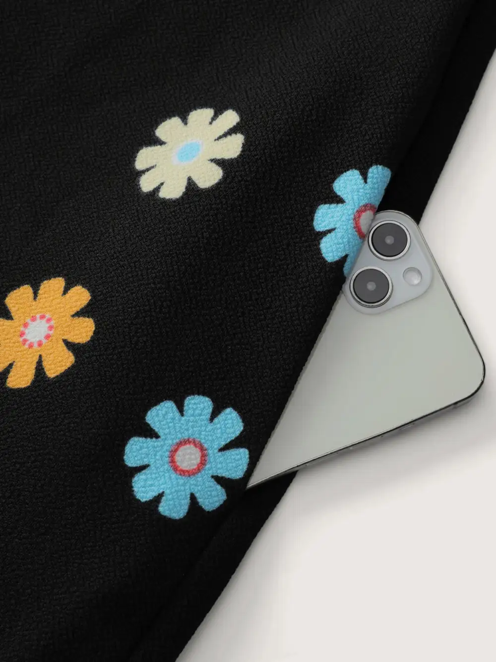 Colorful Floral Print Wide-Leg Jumpsuit