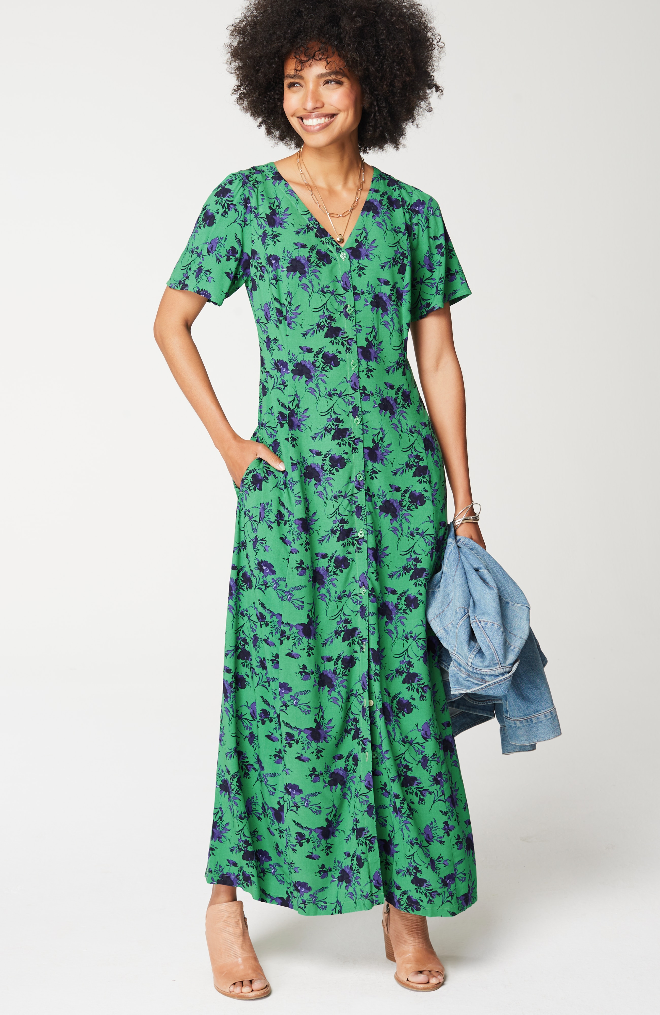 Vibrant Wildflower Dress