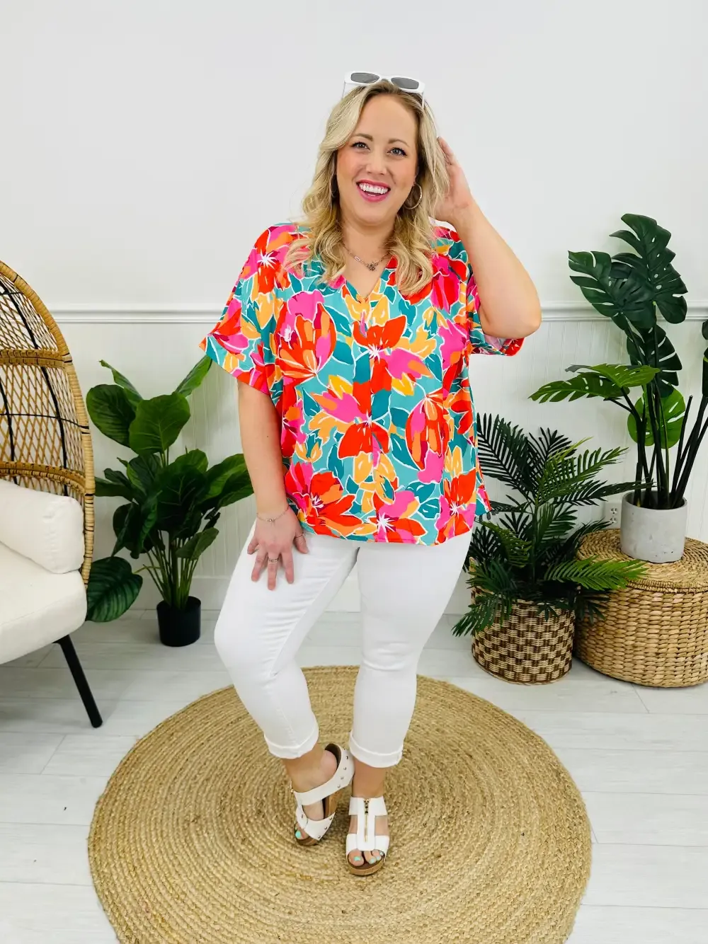 Hibiscus Haven Top