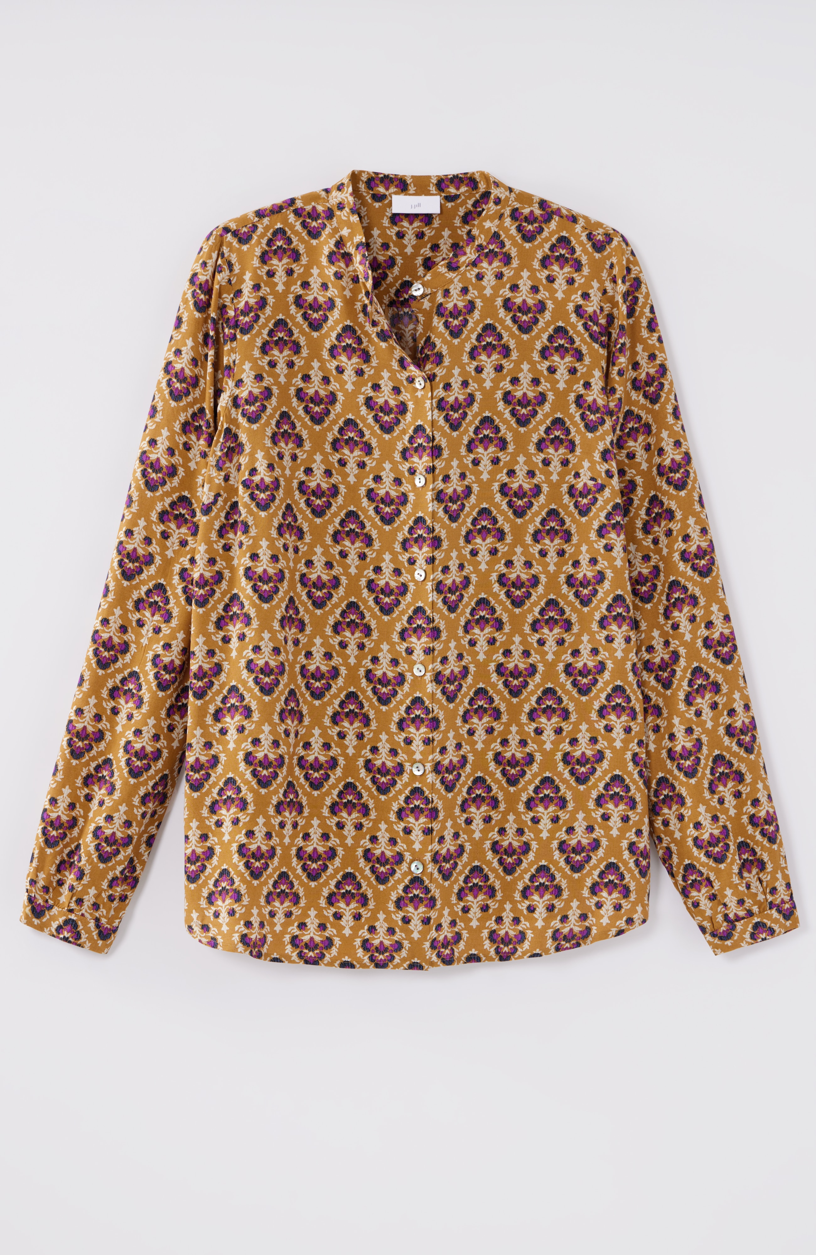 Button-Front Top
