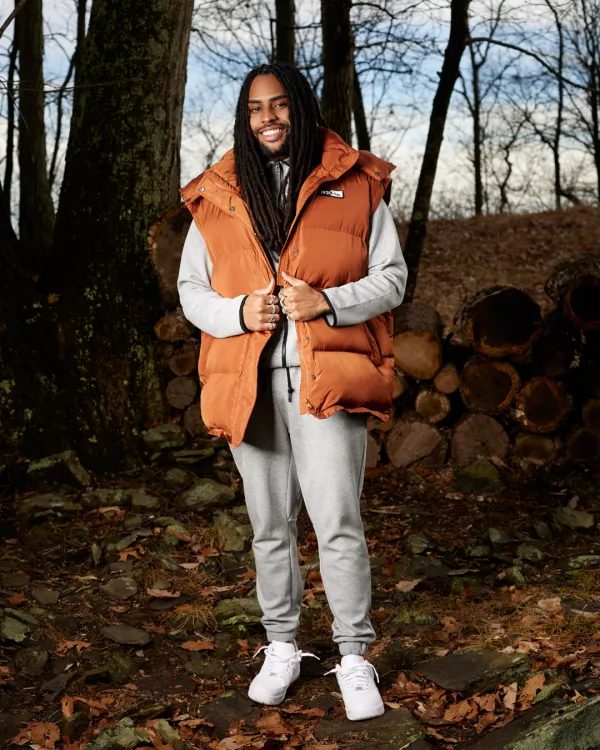 Orange Spice Mid Utility Puffer