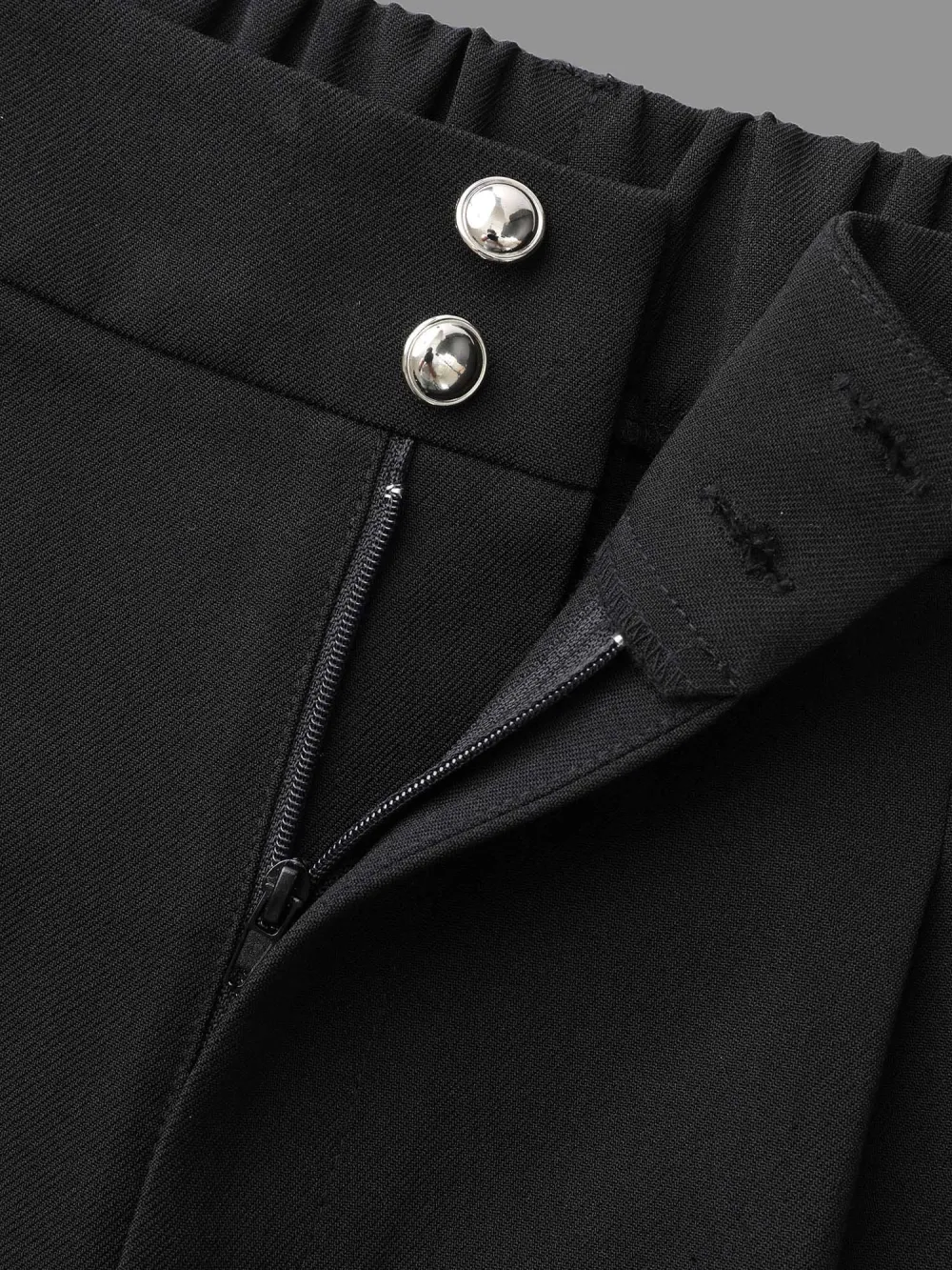 Double Buckle Straight Leg Pants