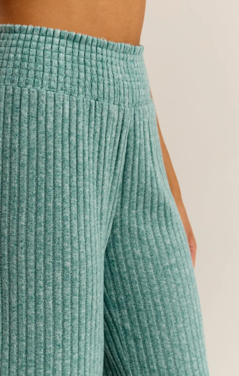 Dawn Smocked Rib Pant