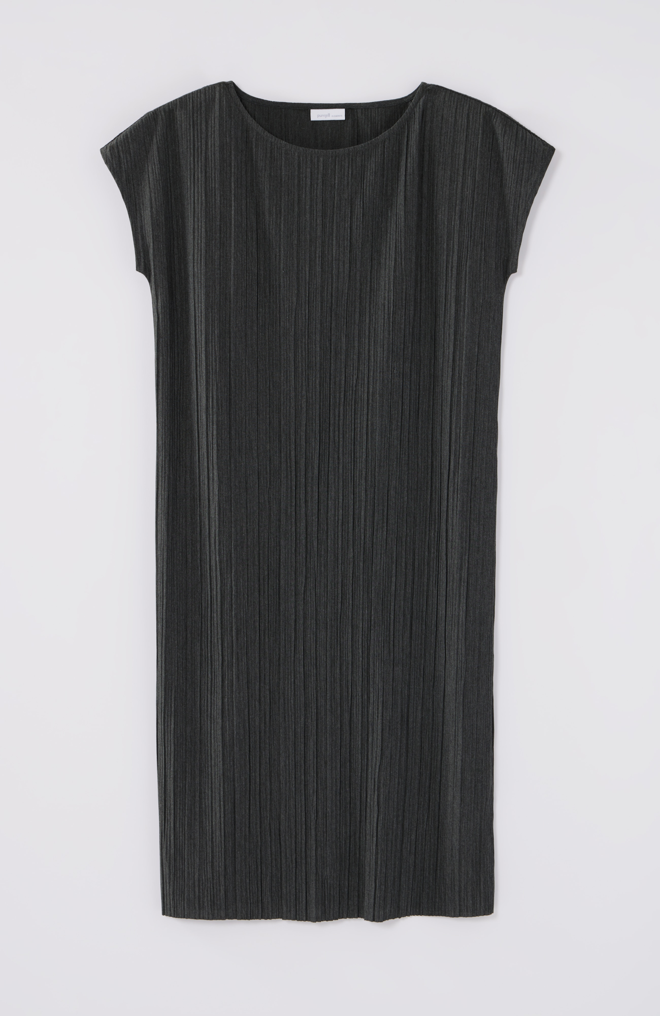 Pure Jill Pleated Knit Dress