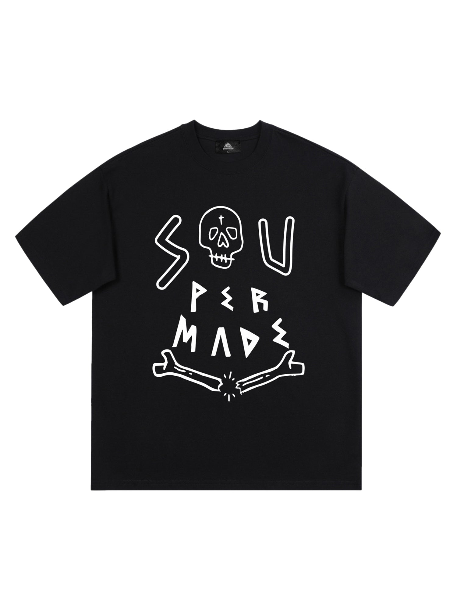 Skull Print T-shirt - 1991