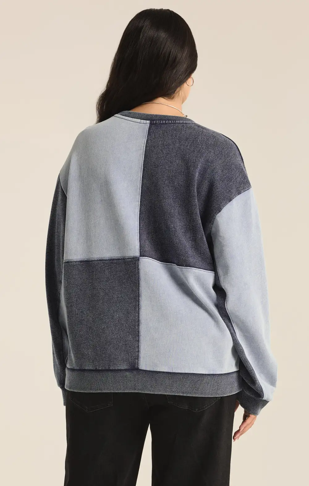 Fair & Square Denim Sweatshirt