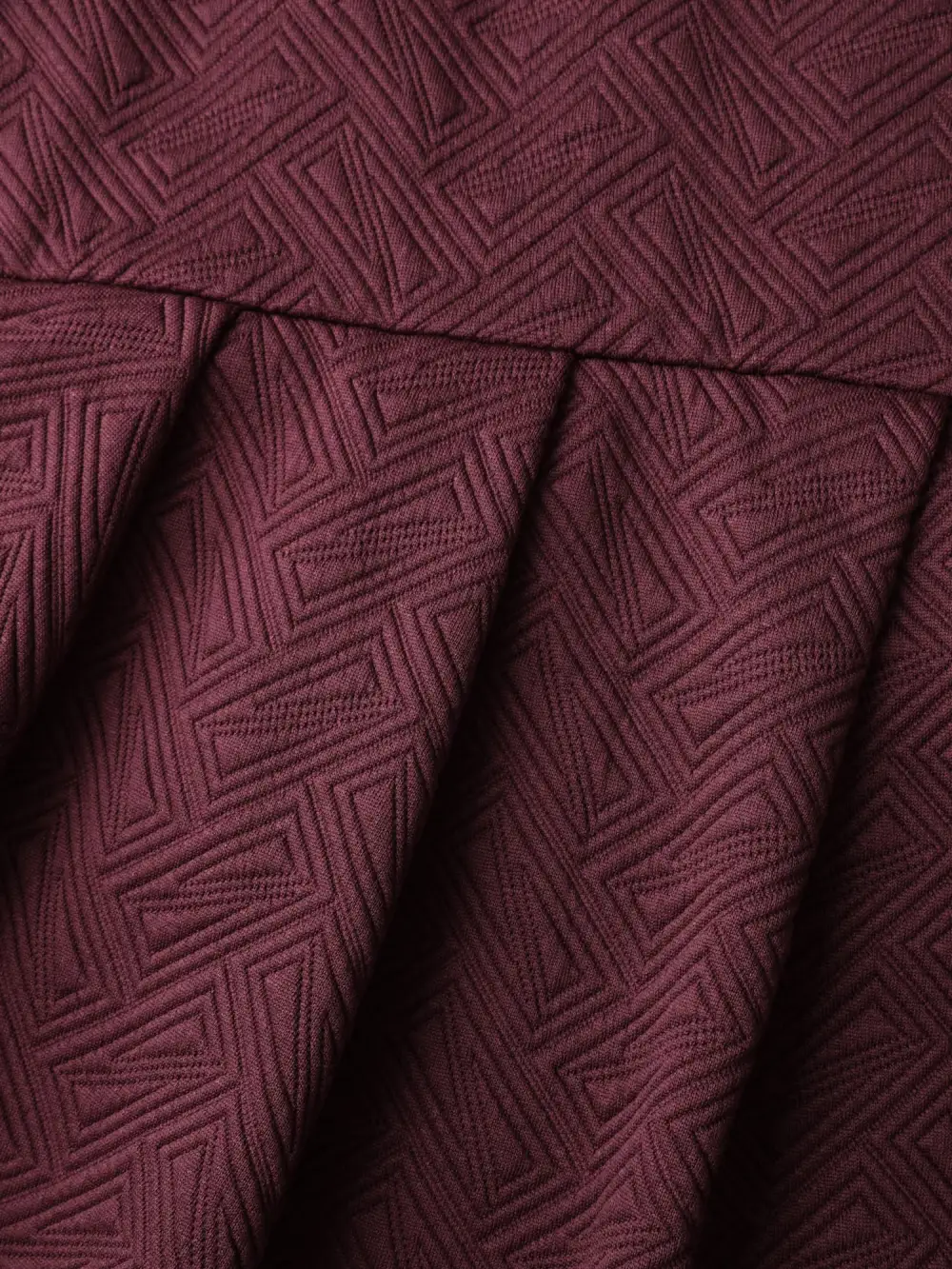 Textured Drawstring Overlap Hem Hooded Sweatshirt