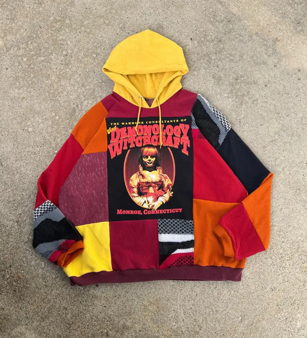 Yellow hoodie sweatshirts how perfect and cozy piece for your Halloween day