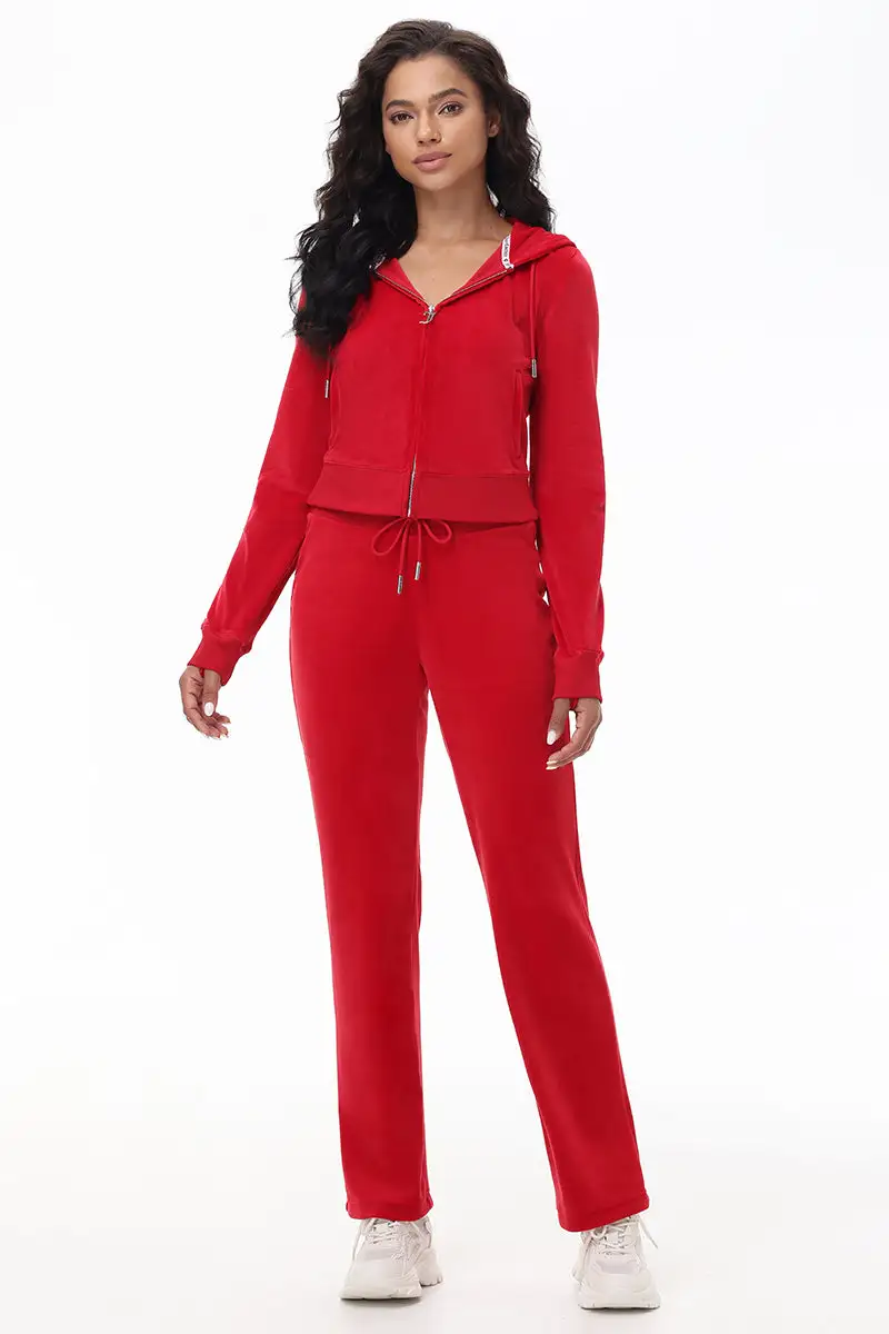 OG Big Bling Velour Track Pants