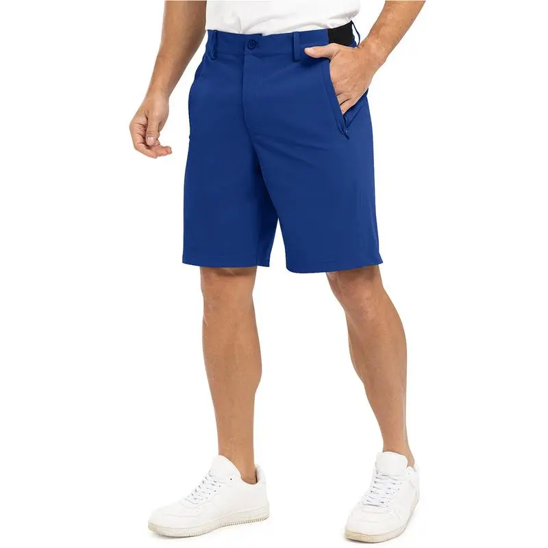 Men's Stretch Waist Golf & Work Shorts – Quick-Dry, Lightweight, 3 Pockets