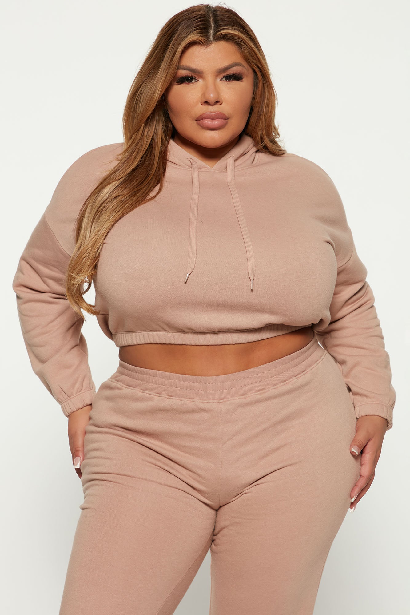 Get Ready Jogger Set - Taupe