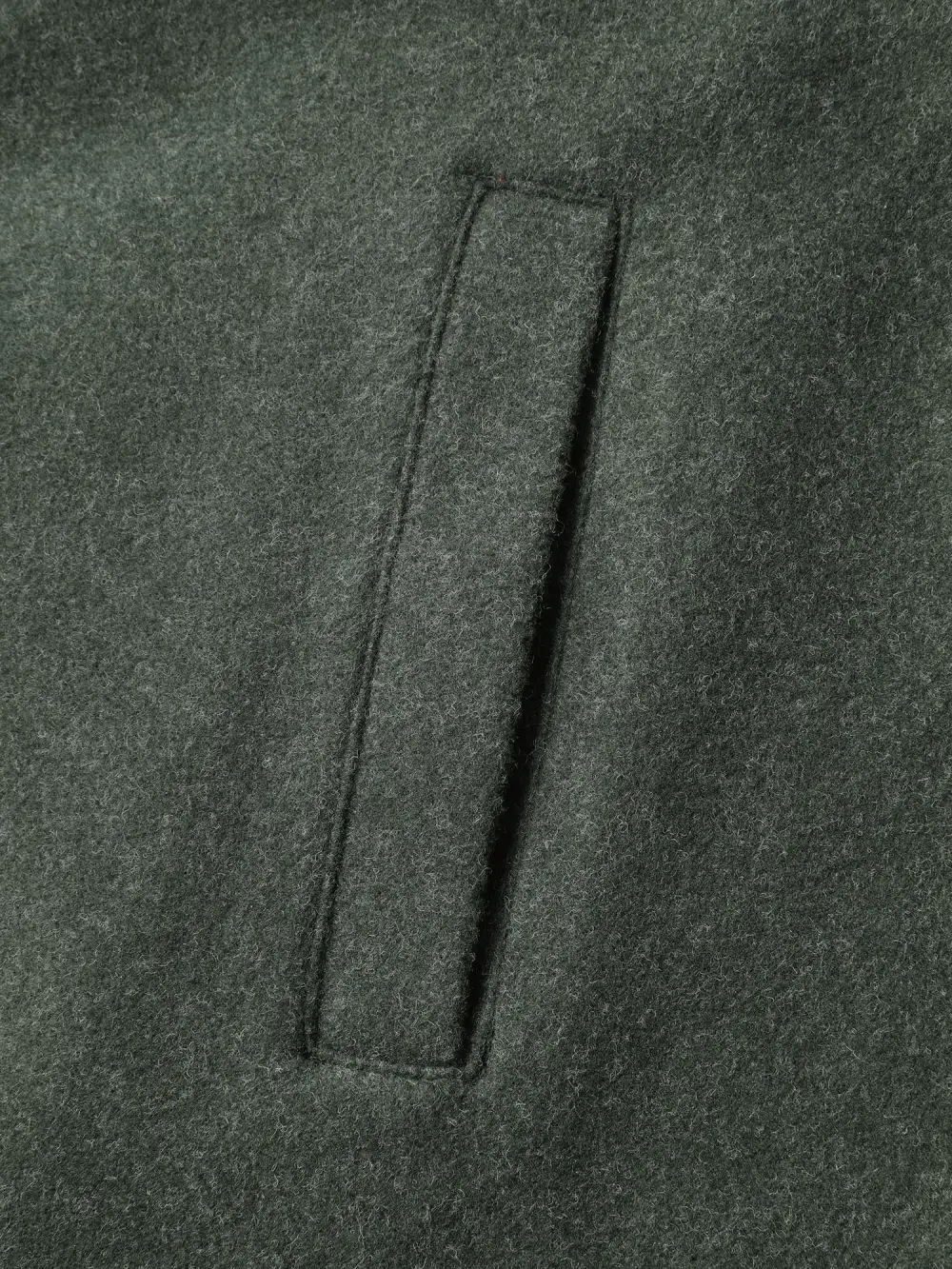 Double Button Pocket Solid Coat