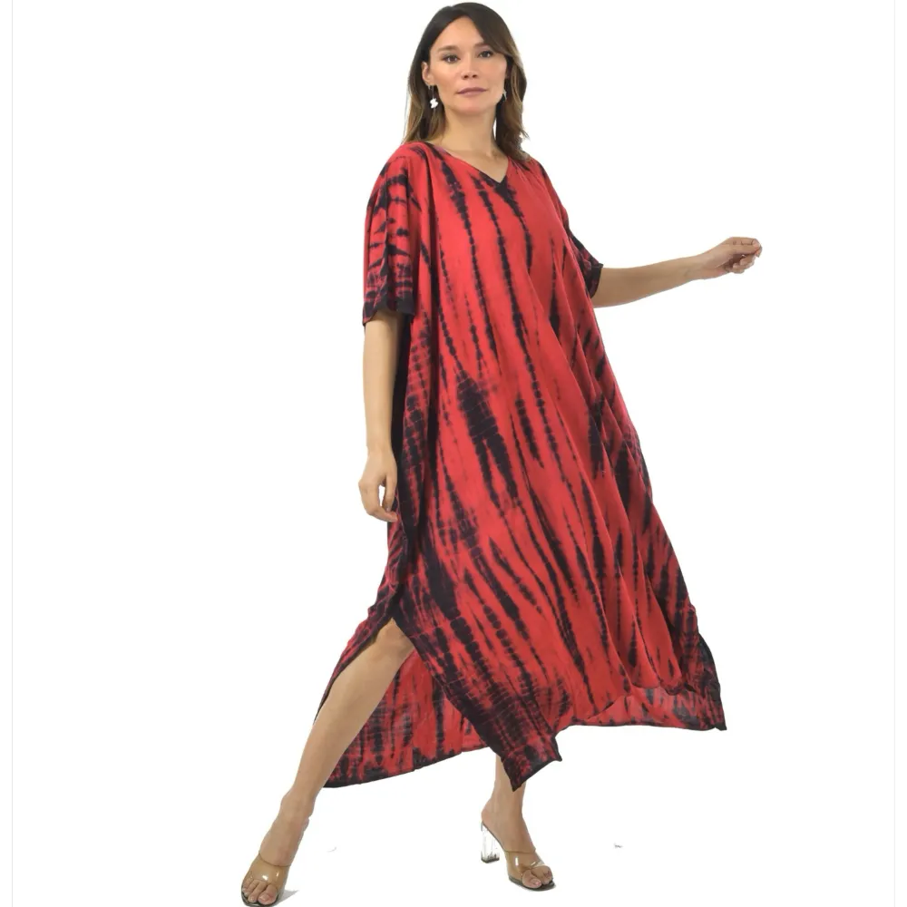 Breezy tie dye coco bella Kaftans OSFA 14-22