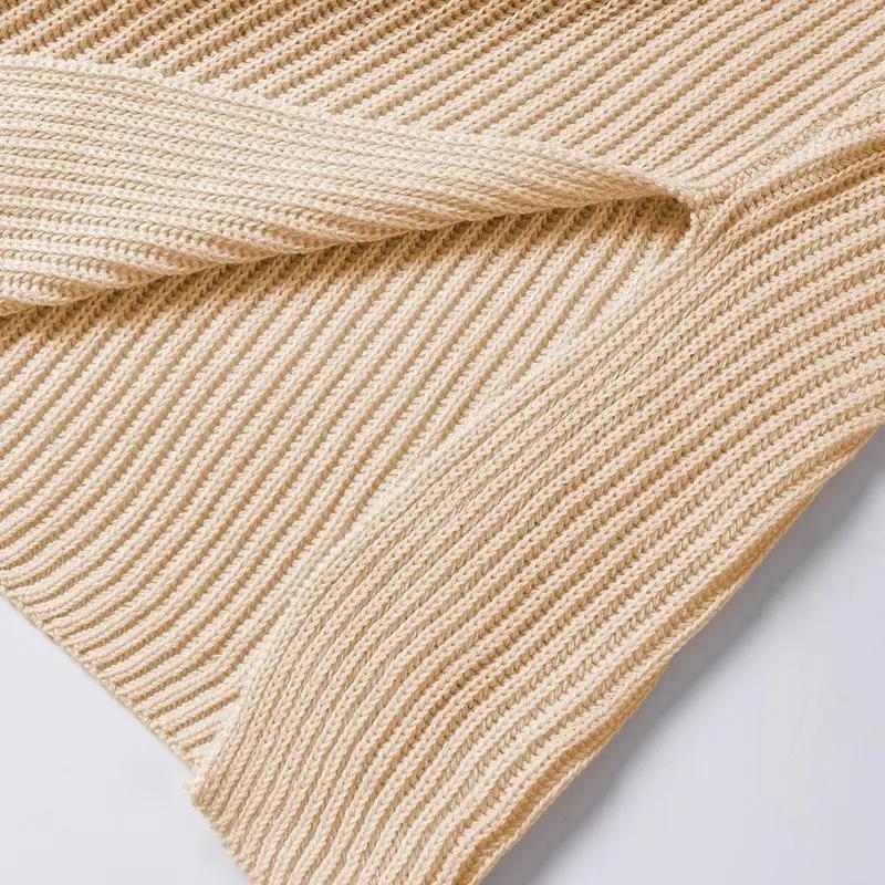 Women's Oversized Knit Sweater – Drop Shoulder, Short Sleeve, Casual Summer Pullover