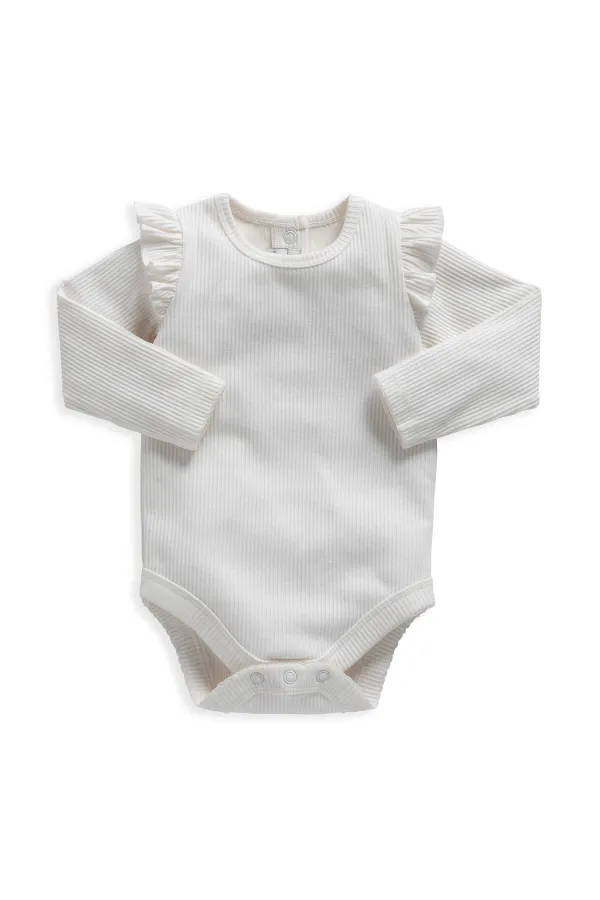 Frill Jersey Bodysuit