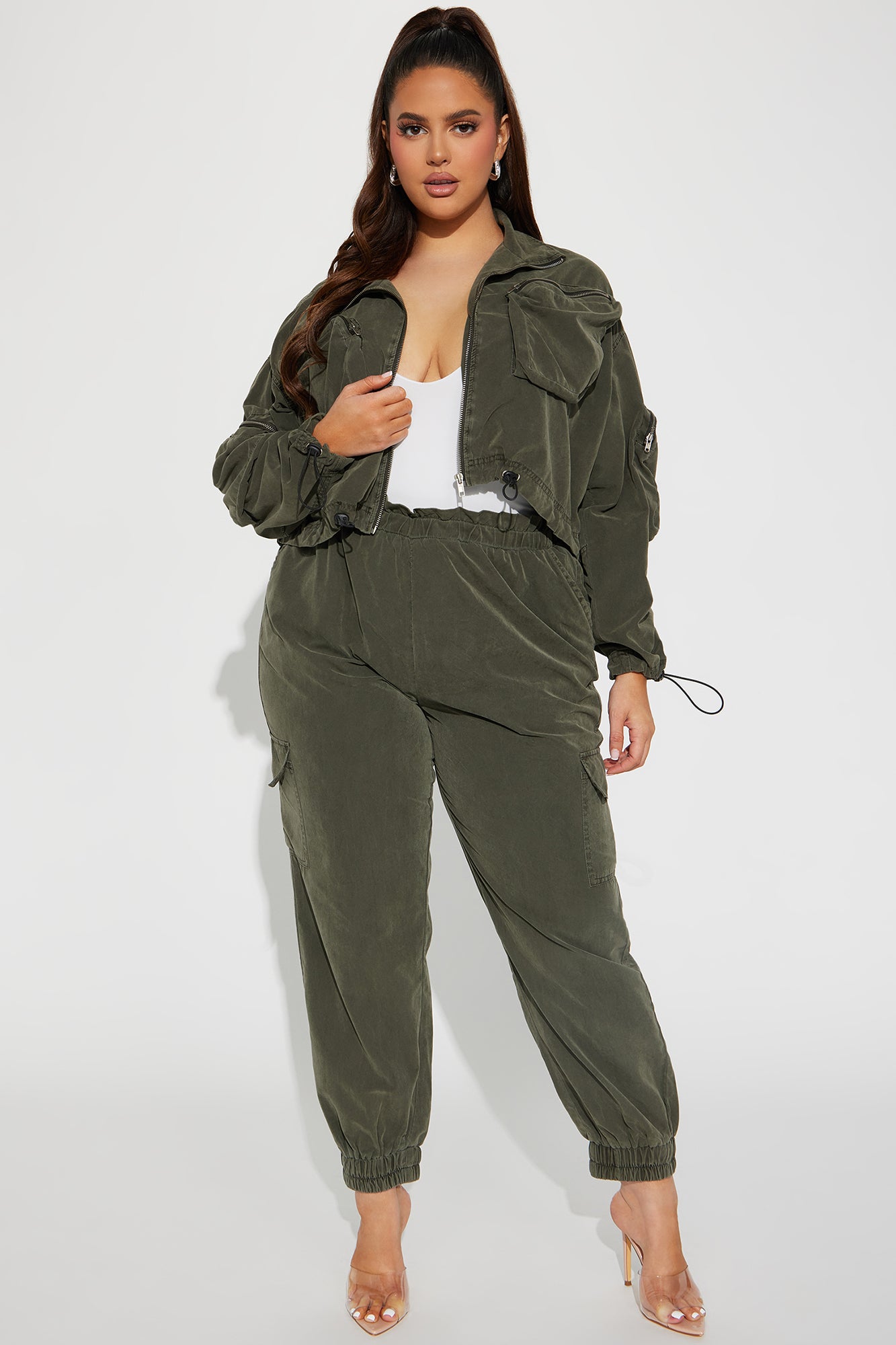 Waverly Pant Set - Olive