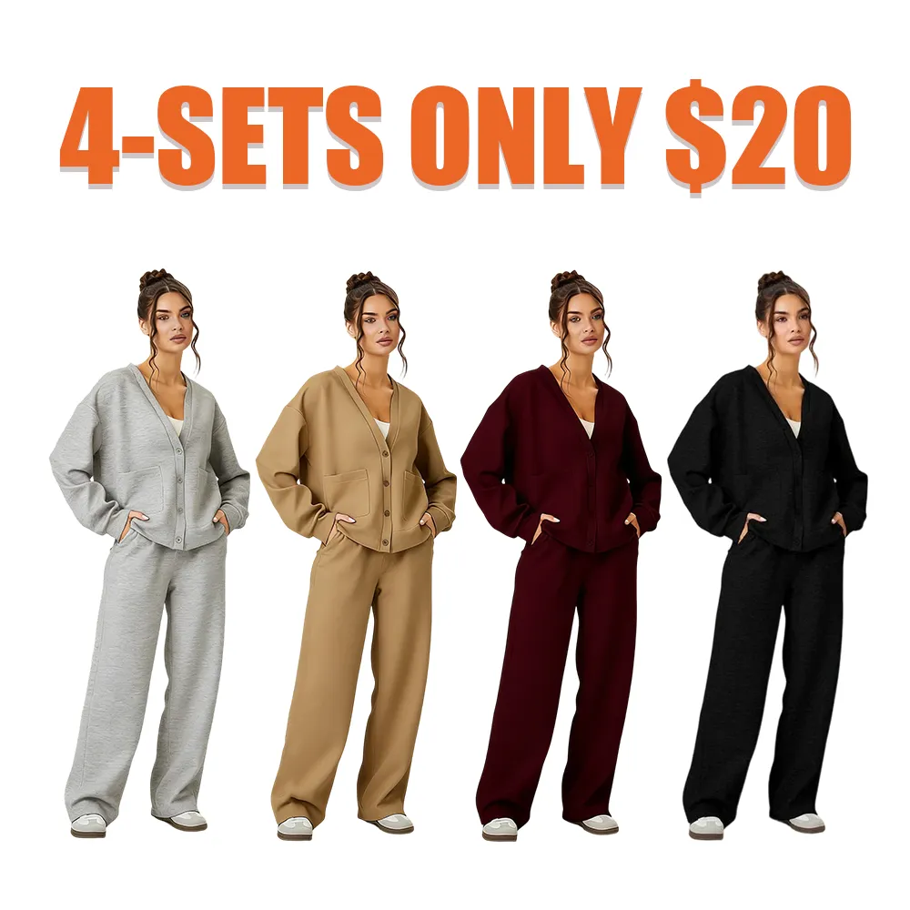 Women’s Fall Slouchy Cardigan & Trouser Set