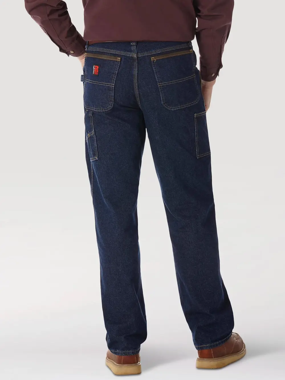WRANGLER RIGGS WORKWEAR CONTRACTOR JEAN IN ANTIQUE INDIGO