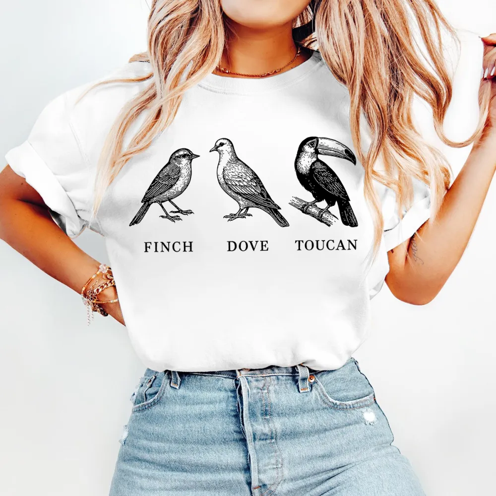 Finch Dove Toucan Anti Trump T-Shirts