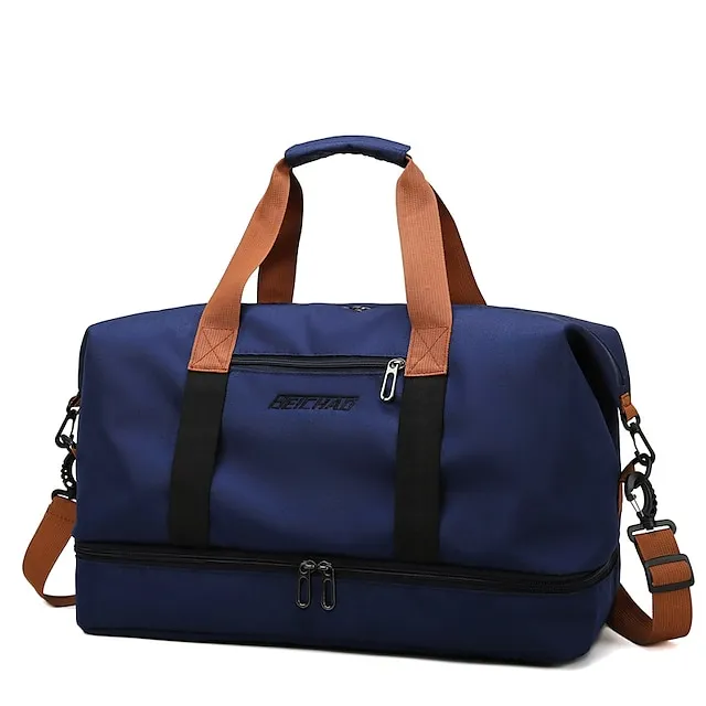 Dry And Wet Separation Large Capacity Travel Bag Casual Outdoor Luggage Bag Handbag