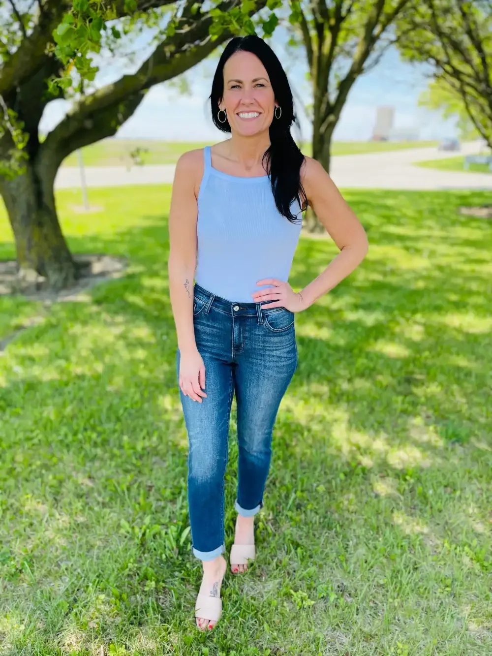 Judy Blue Plus/Reg Simply Perfect Non Distressed Slim Fit Jeans