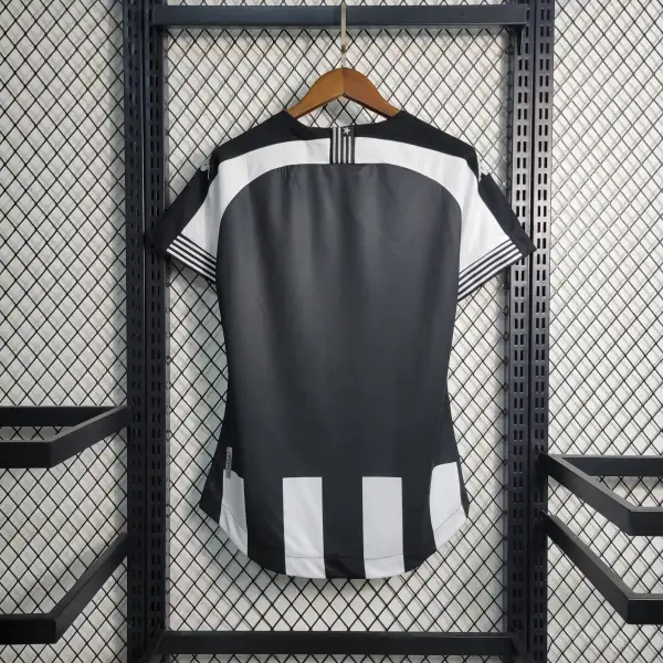 Camisa Botafogo Home 21/22 Feminina - Preta e Branca