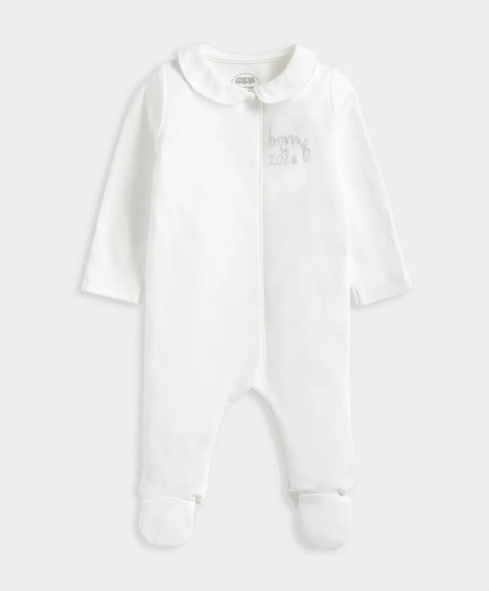Born in 2024 Sleepsuit