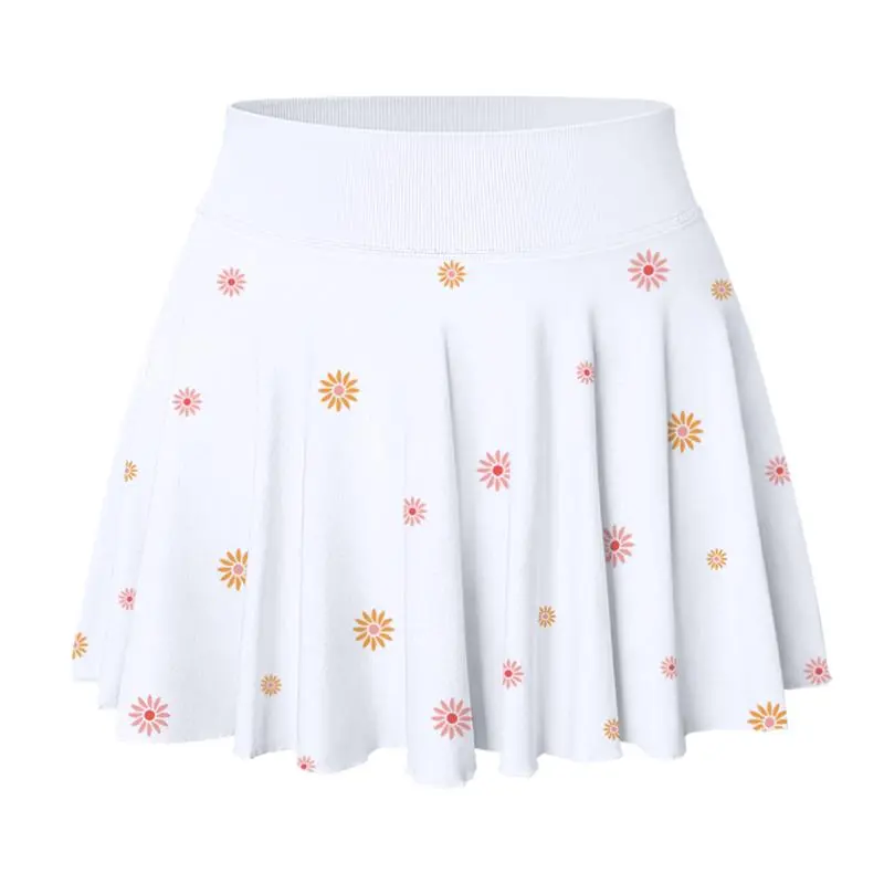 Women's Flowy Basic Stretch Mini Skirt – Casual & Versatile