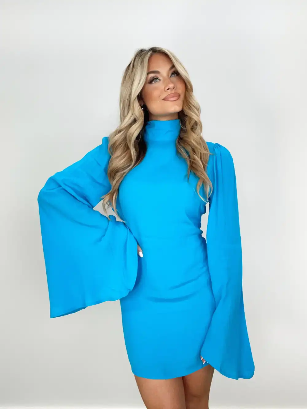 Vivid Charm Mini Dress