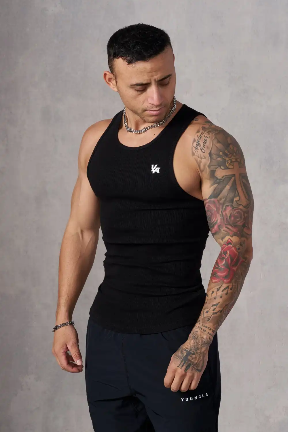 314 Scoop Bottom Ribbed Tank