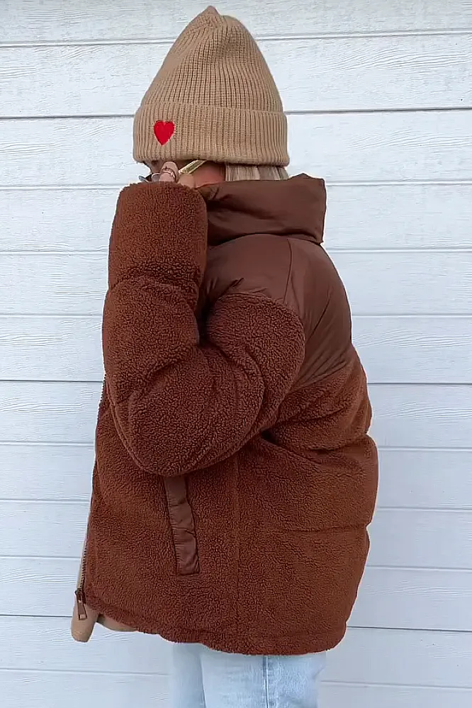 Women's casual down jacket