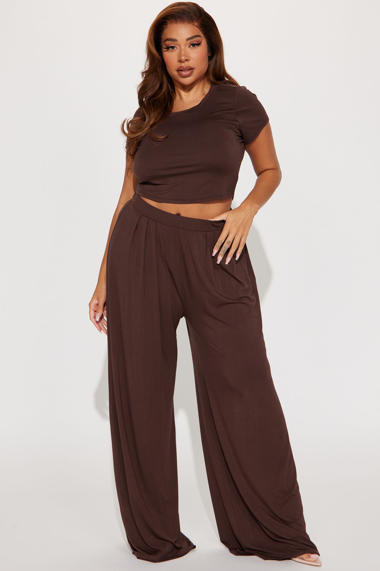 Chosen One Pant Set - Brown