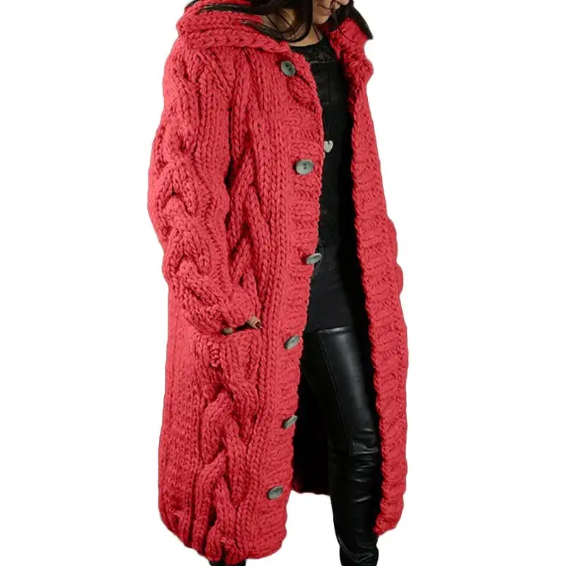 ✨Clearance Sales✨ - 2023 Knitted Thick-Line Jumper Coat