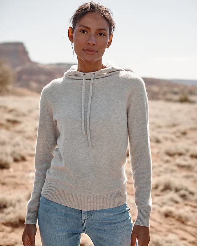 Washable-Cashmere Hoodie