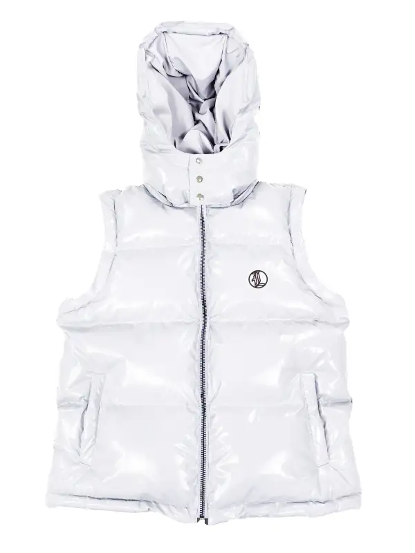 Puffer Jacket w/ detachable sleeves (bodywarmer) WHITE
