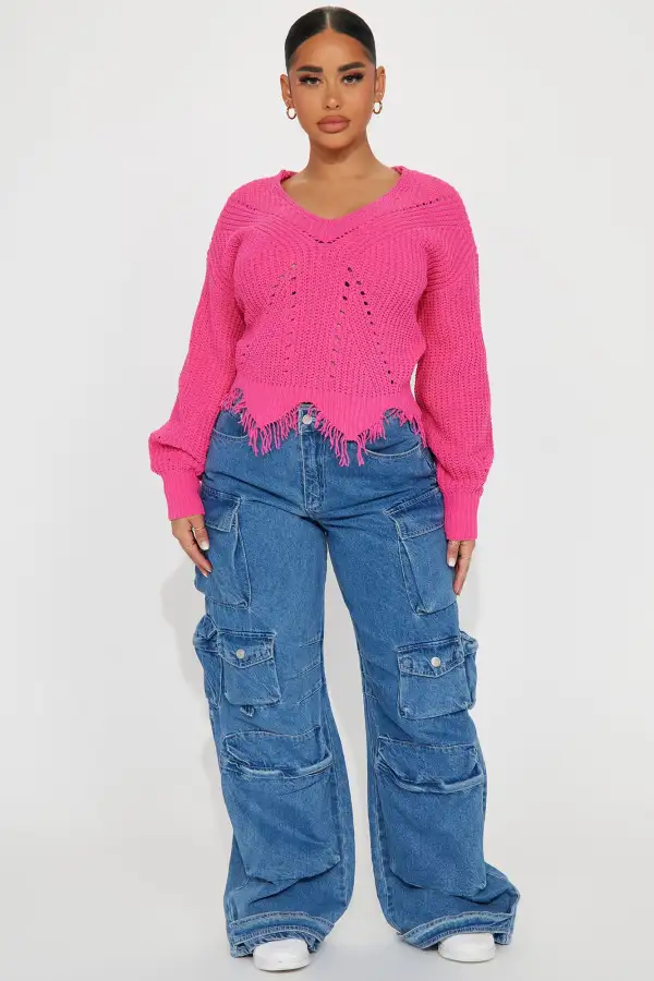 Carlisha Sweater - Pink