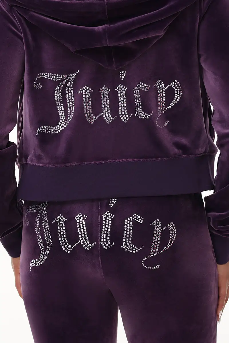 OG Big Bling Velour Hoodie